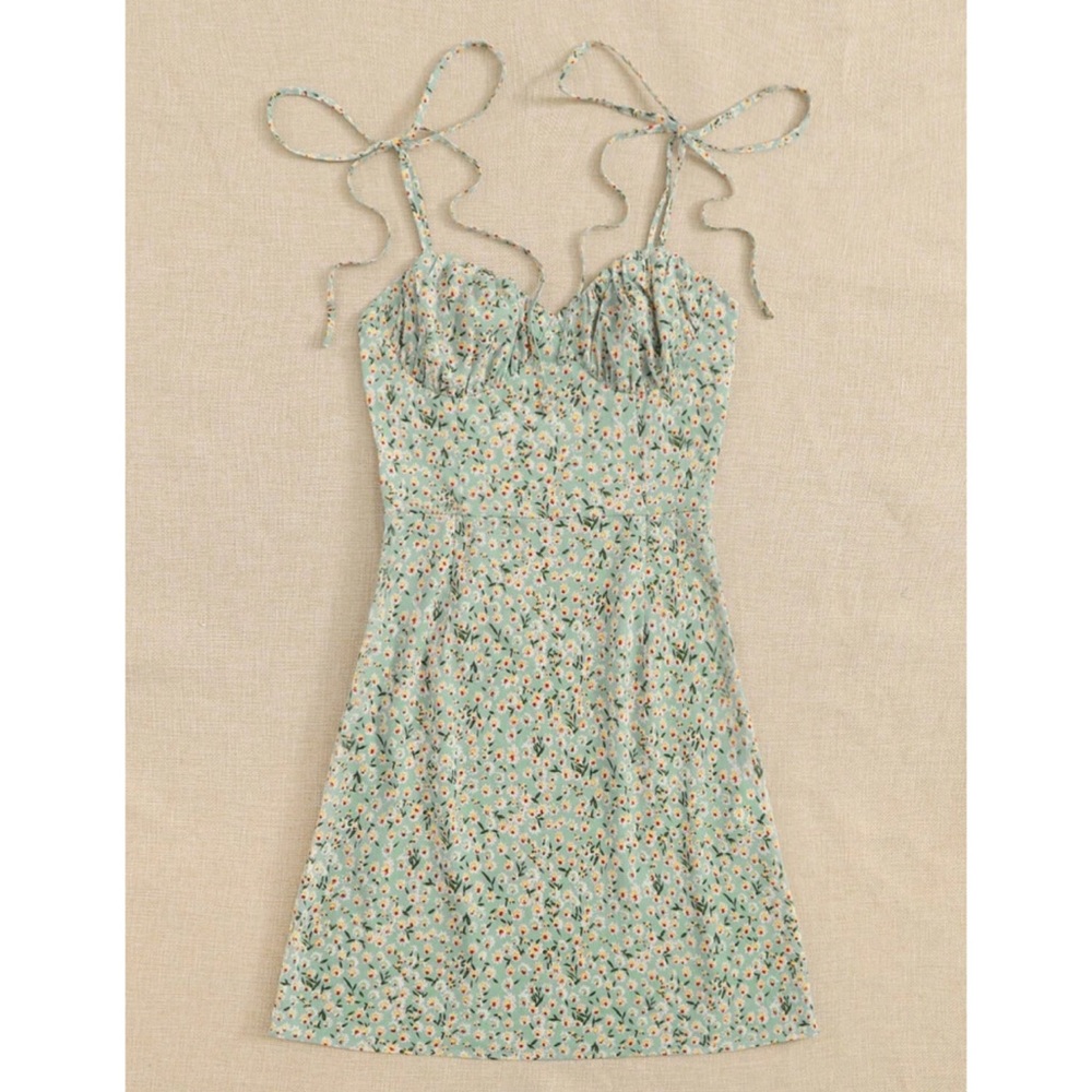 Floral mini dress